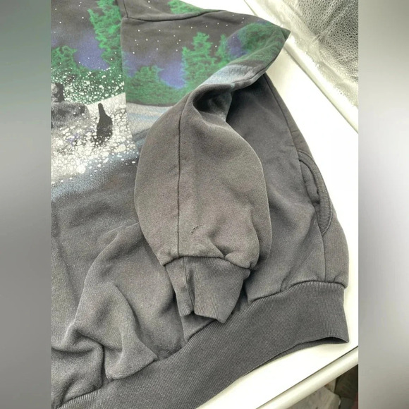 Vintage Artisan Sunschein Designs Women’s XL Snowmobile Pullover Sweatshirt - Picture 10 of 12